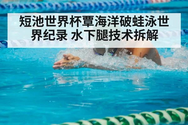 短池世界杯覃海洋破蛙泳世界纪录 水下腿技术拆解